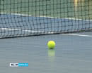 Теннис в ледяной воде