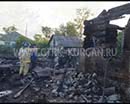 В Лебяжьевском районе в пожаре погибли четверо детей