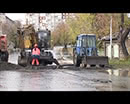 В Кургане из-за аварии на водопроводе перекрыта улица Пушкина