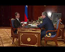 Алексей Кокорин встретился с премьером Дмитрием Медведевым. Речь шла о бюджете области