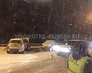 Снег с дождем осложнил накануне обстановку на дорогах Зауралья