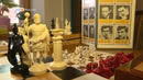 Курганец коллекционирует шахматы, некоторые настолько необычны, что играть ими почти невозможно